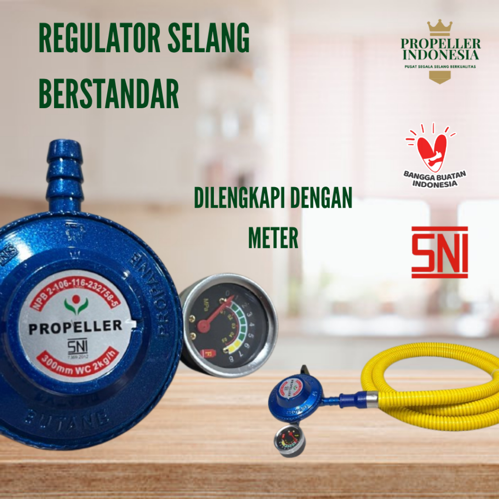 Regulator Gas LPG Regulator SNI Kepala Kompor Gas