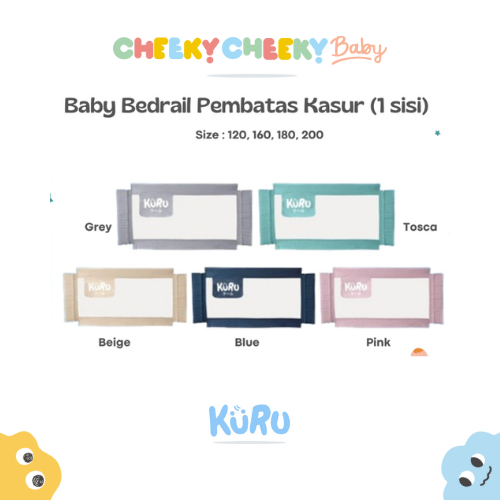 KURU Baby Bedrail Pembatas Kasur