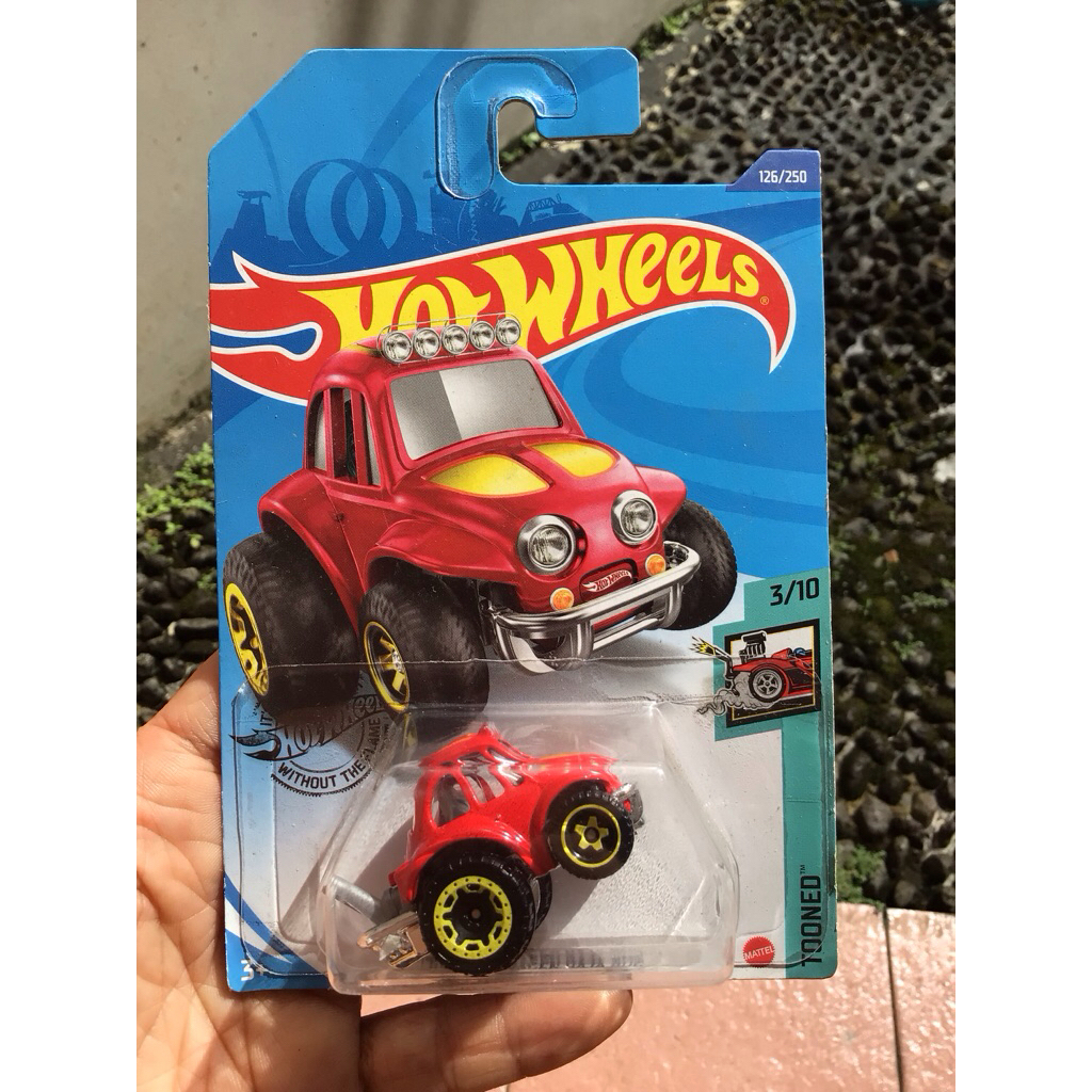 HOT WHEELS VW BAJA BUG MERAH