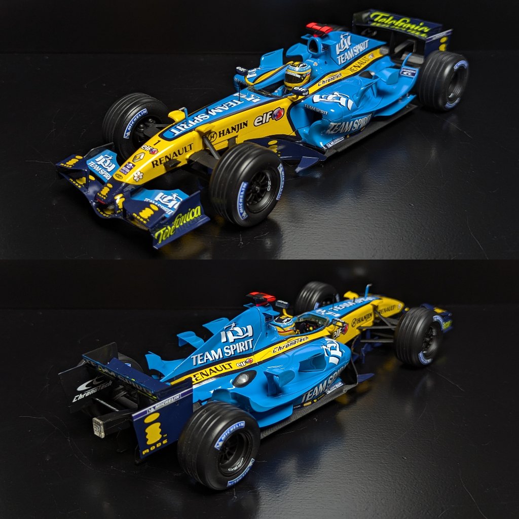 Hot Wheels Racing Renault R26 2006 - Fernando Alonso - 1/18 Scale