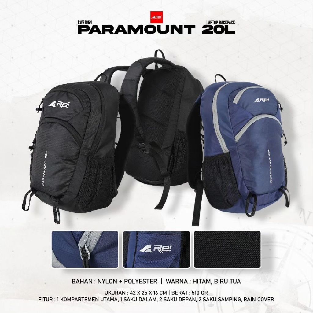 Tas Ransel Pria PARAMOUNT 20L AREI OUTDOORGEAR - BACKPACK Pria AREI PARAMOUNT 20L - DAYPACK REI 20L 