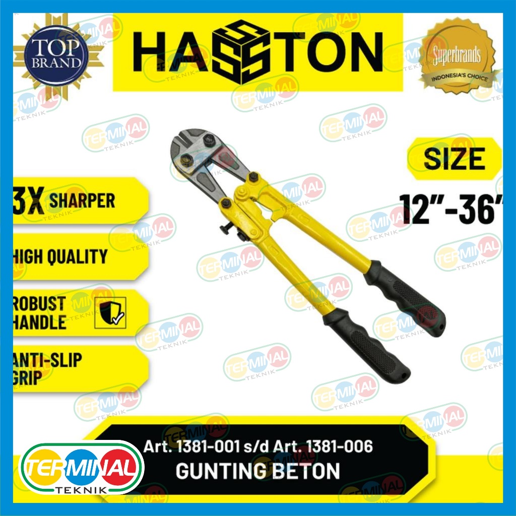 Hasston Gunting Beton / Gunting Besi / Bolt Pliers (1381)
