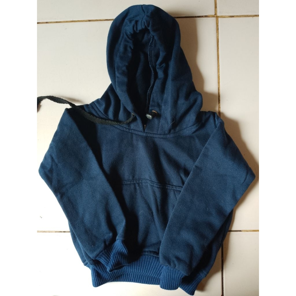 HOODIE BEKAS ANAK/HOODIE BEKAS ANAK WARNA BIRU NAVY