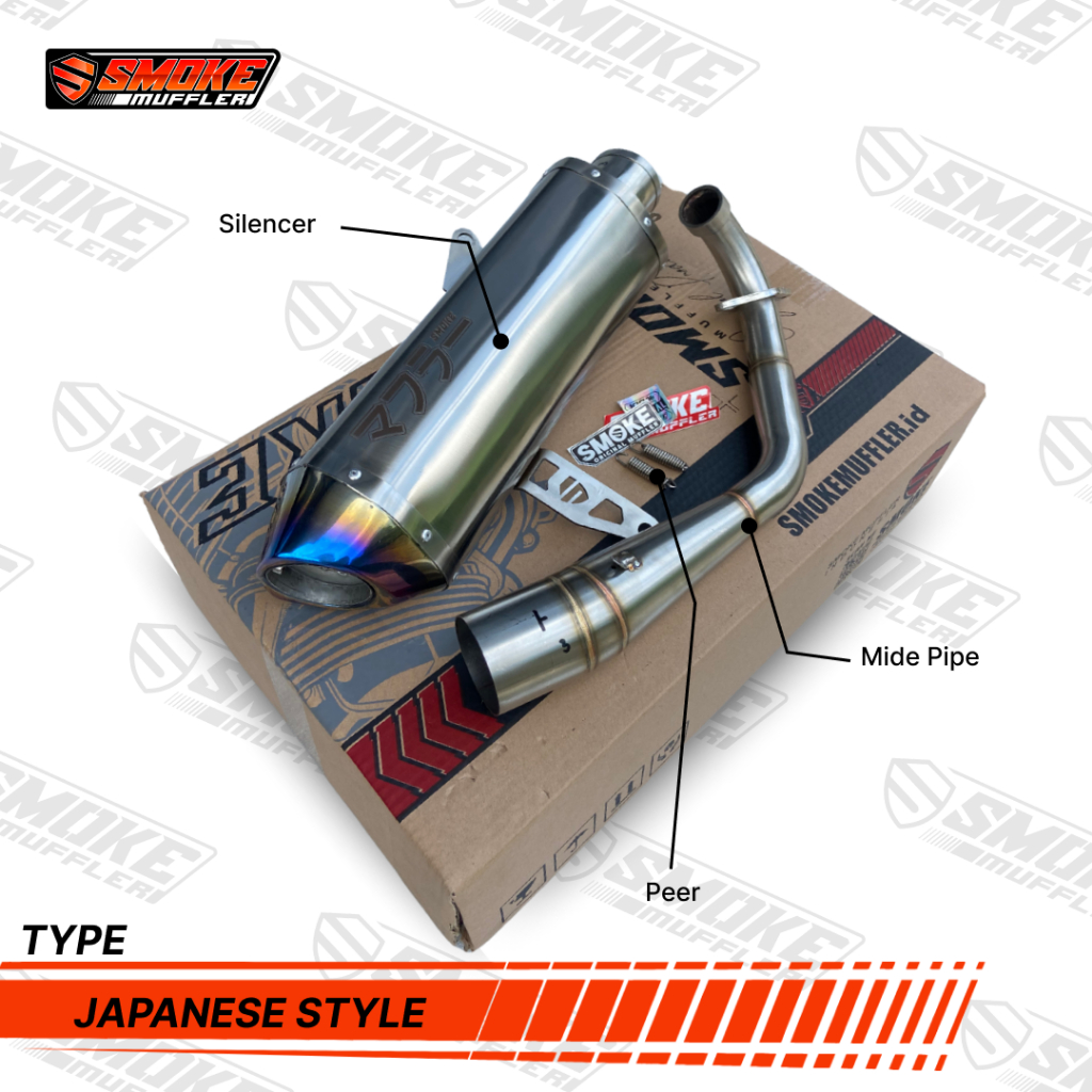 Knalpot Yamaha XMAX 250/300cc - Knalpot XMAX 250/300cc Fullsistem