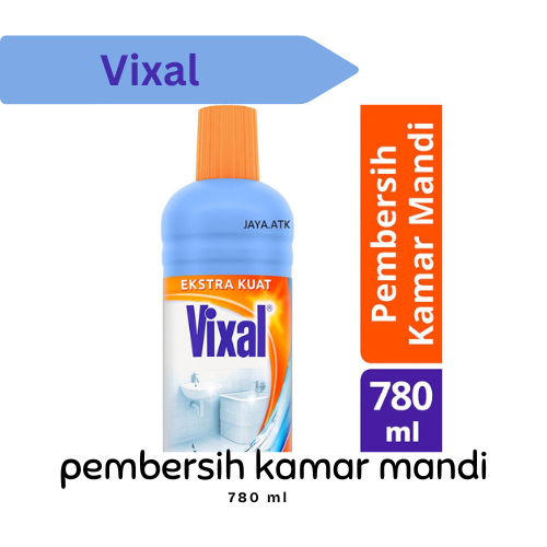 PEMBERSIH TOILET VIXAL BIRU 780 ML EKSTRA KUAT VIXAL PEMBERSIH KAMAR MANDI