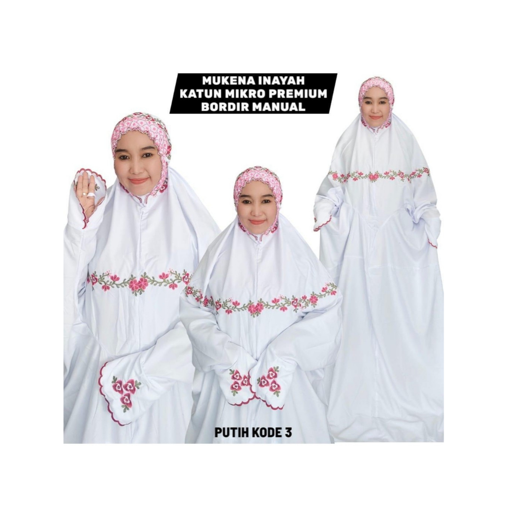 Mukena Inayah Katun Mikro