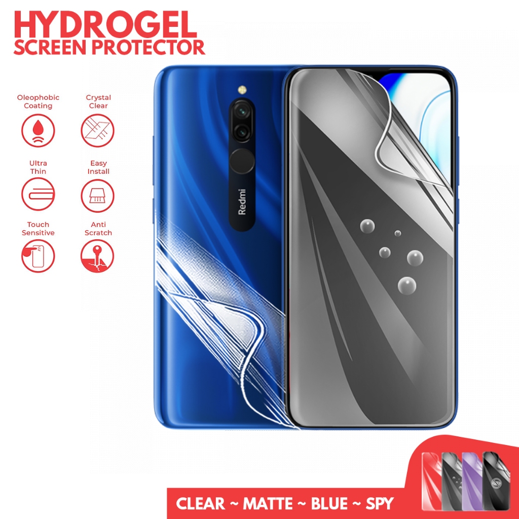 Redmi 8 / Redmi 8A / Redmi 8A Pro Anti Gores Hydrogel - Hydrogel Film Screen Protector