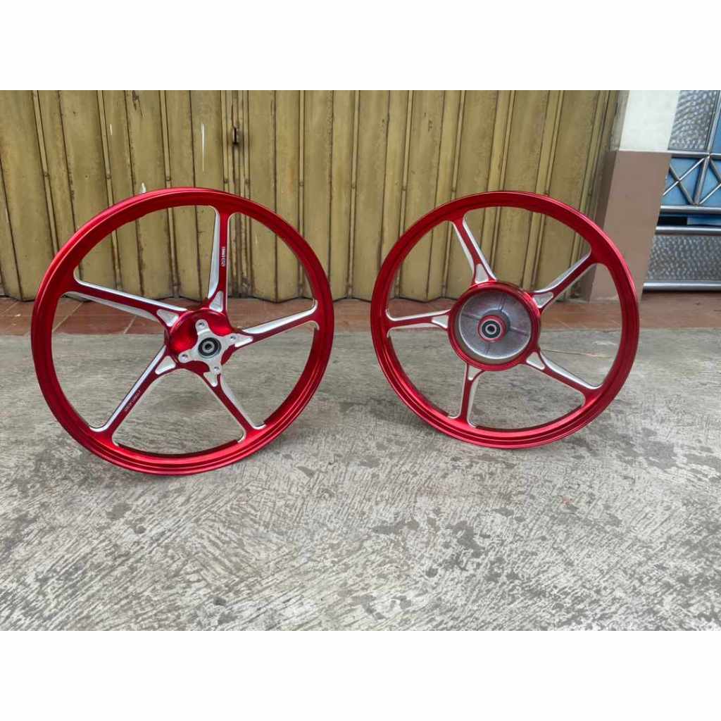 VELG VND RACING AK55 AK 55  MERAH 140 160 RING 17 JUPITER Z VEGA R LAMA FIZ R F1ZR FORCE 1 FIZR RX K