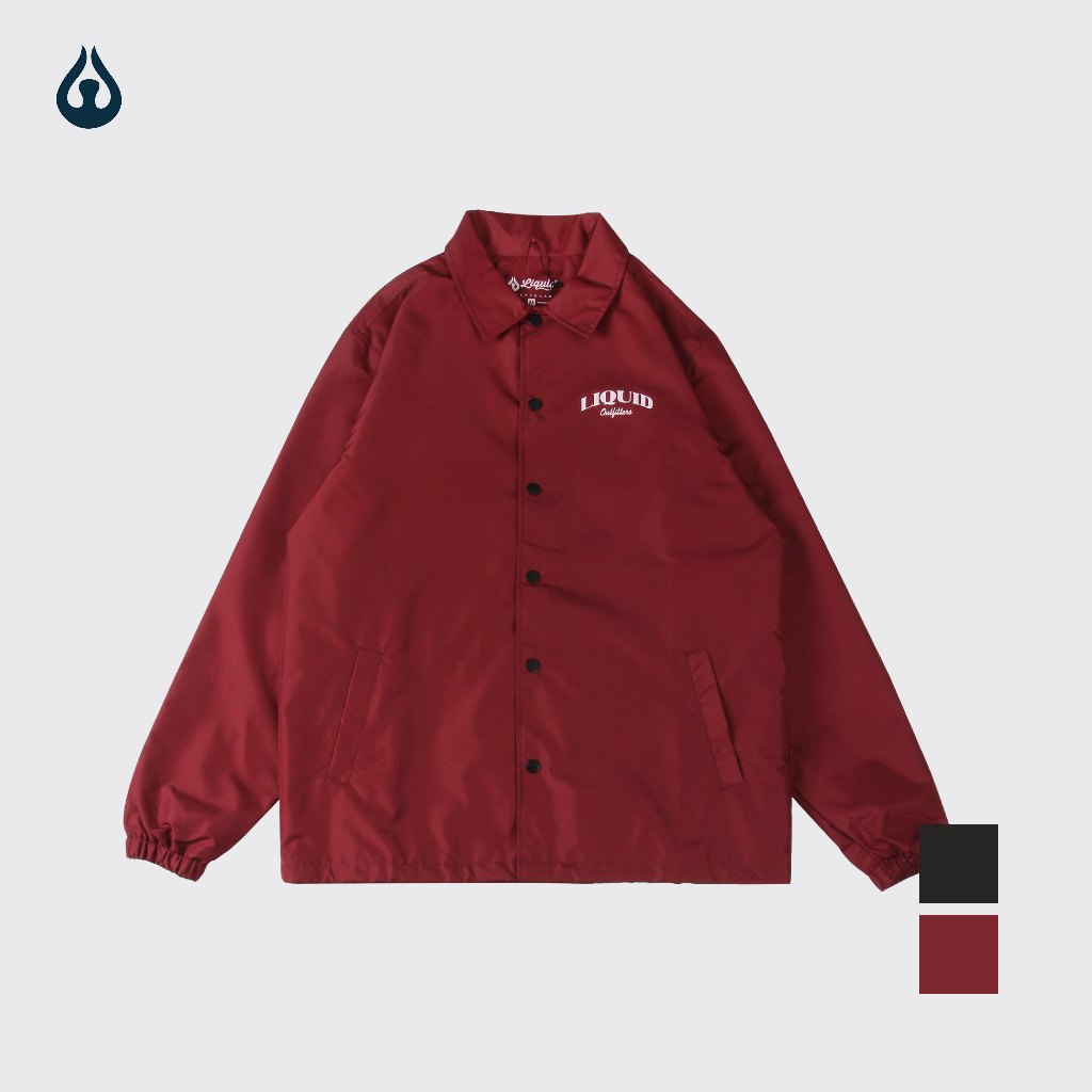 Liquid Jaket Beval Coach Jacket Red