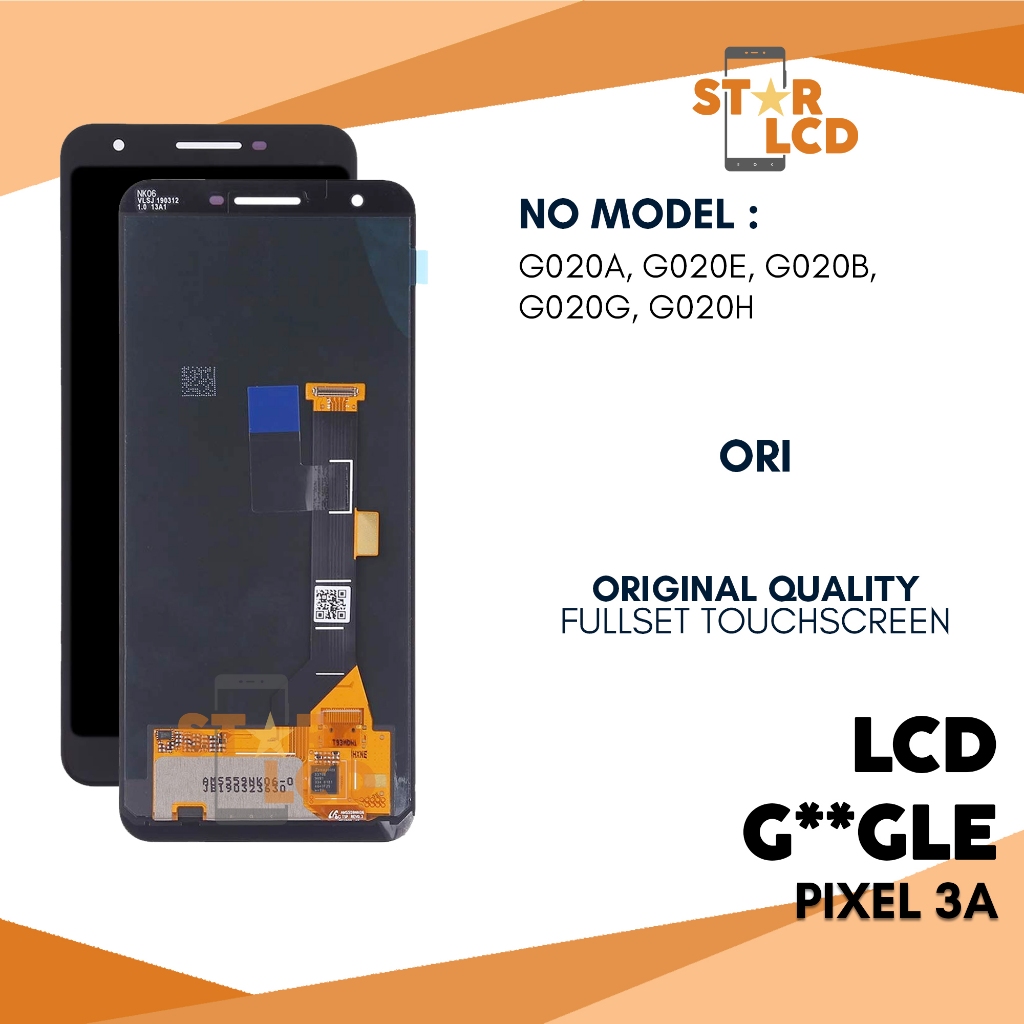 Grosir LCD Pixel 3A - Fullset Touchscreen