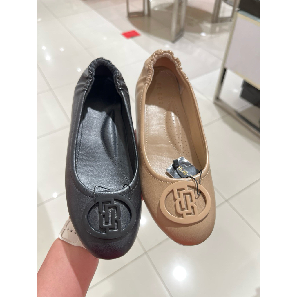 BEBOB SEPATU WANITA FLAT SHOES BELAKANG KARET