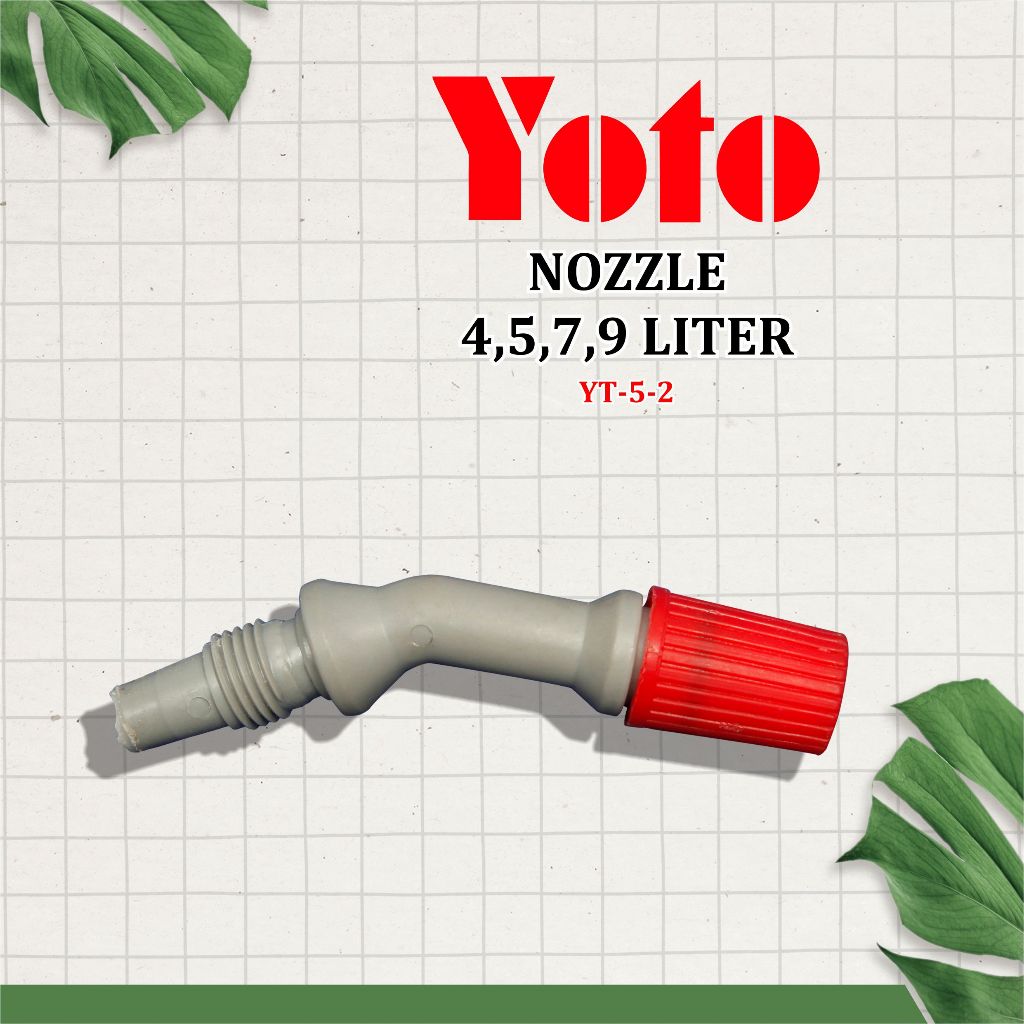 Nozzle YOTO 4,5,7,9L (YT-5-2) - Sparepart Sprayer Manual