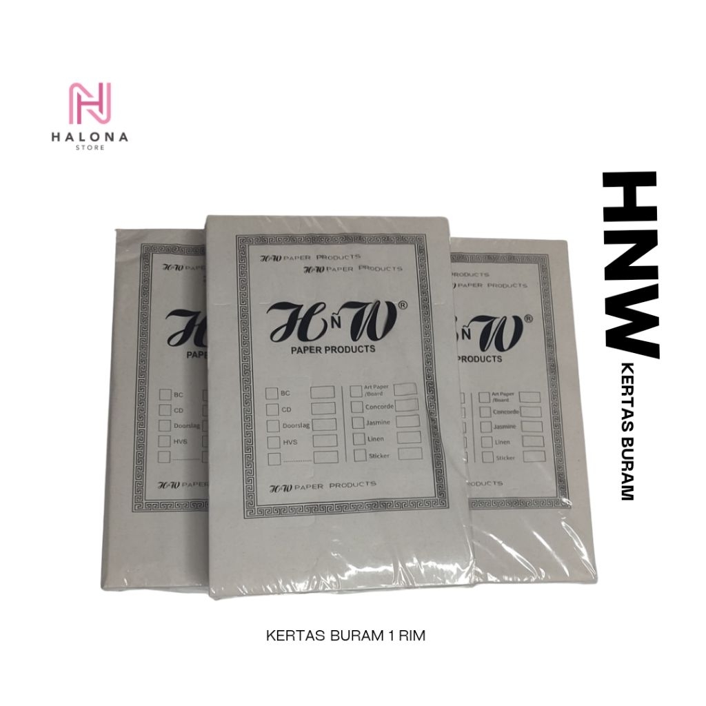 [ 1 RIM ]Kertas Buram Folio HNW