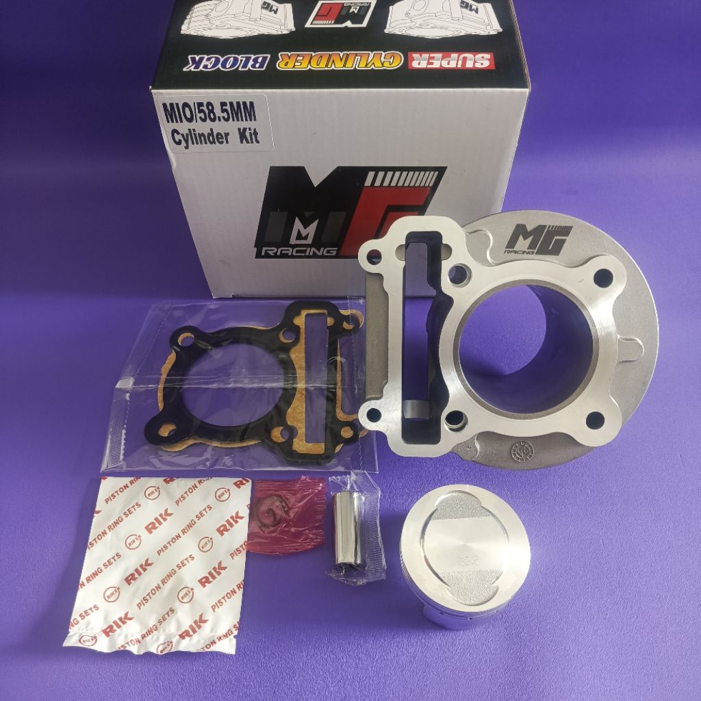 Blok Casting bore up MG racing mio ukuran 58.5mm ori MG racing