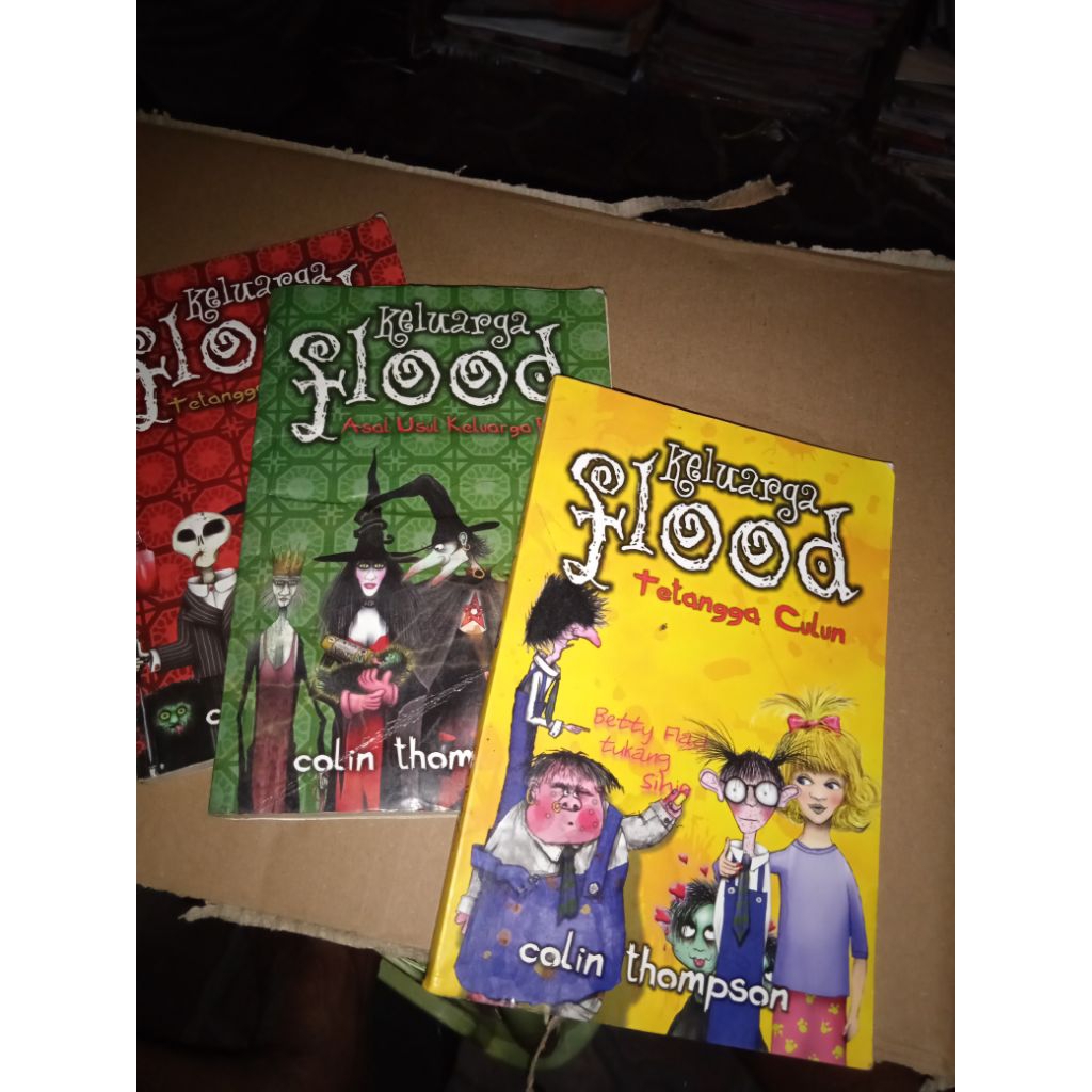 Keluarga FLOOD, sekuel/Colin Thompson, atria