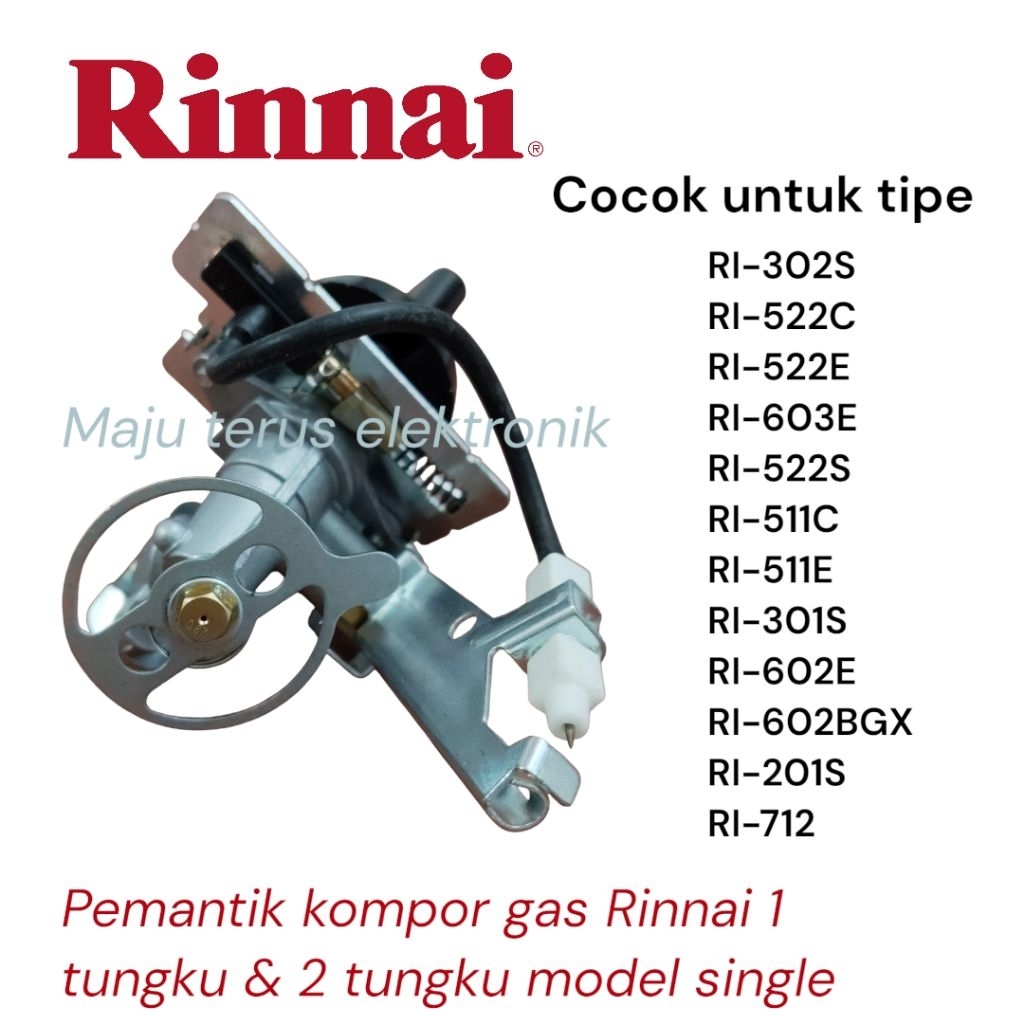 pemantik kompor gas Rinnai All tipe original/pemantik api Rinnai
