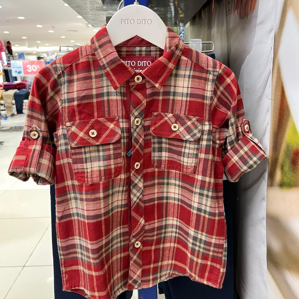 PITO DITO - kemeja anak laki laki promo