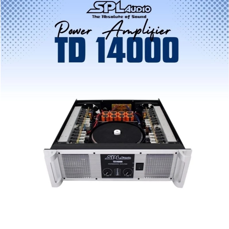 Power SPL AUDIO TD14000 Original - SPL Audio Power Amplifier TD14000 Original
