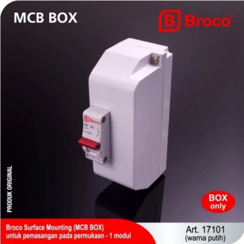 BOX MCB 1.2.3 GROUP/BOX MCB 3 GROUP MODUL INBOW OUTBOW