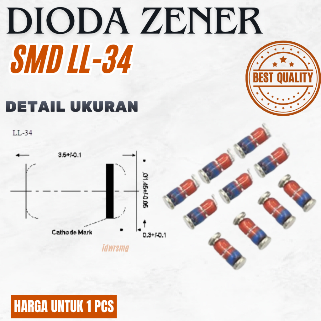 Dioda Zener 0.5w Diode 36V 36v 36 v 1/2W 1/2 0.5 0.5 w SMD 36V 0,5W
