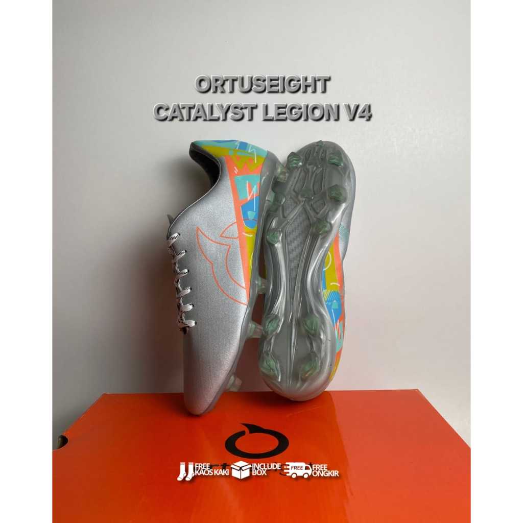 SEPATU BOLA ORTUS CATALYST LIBERTY SILVER OREN