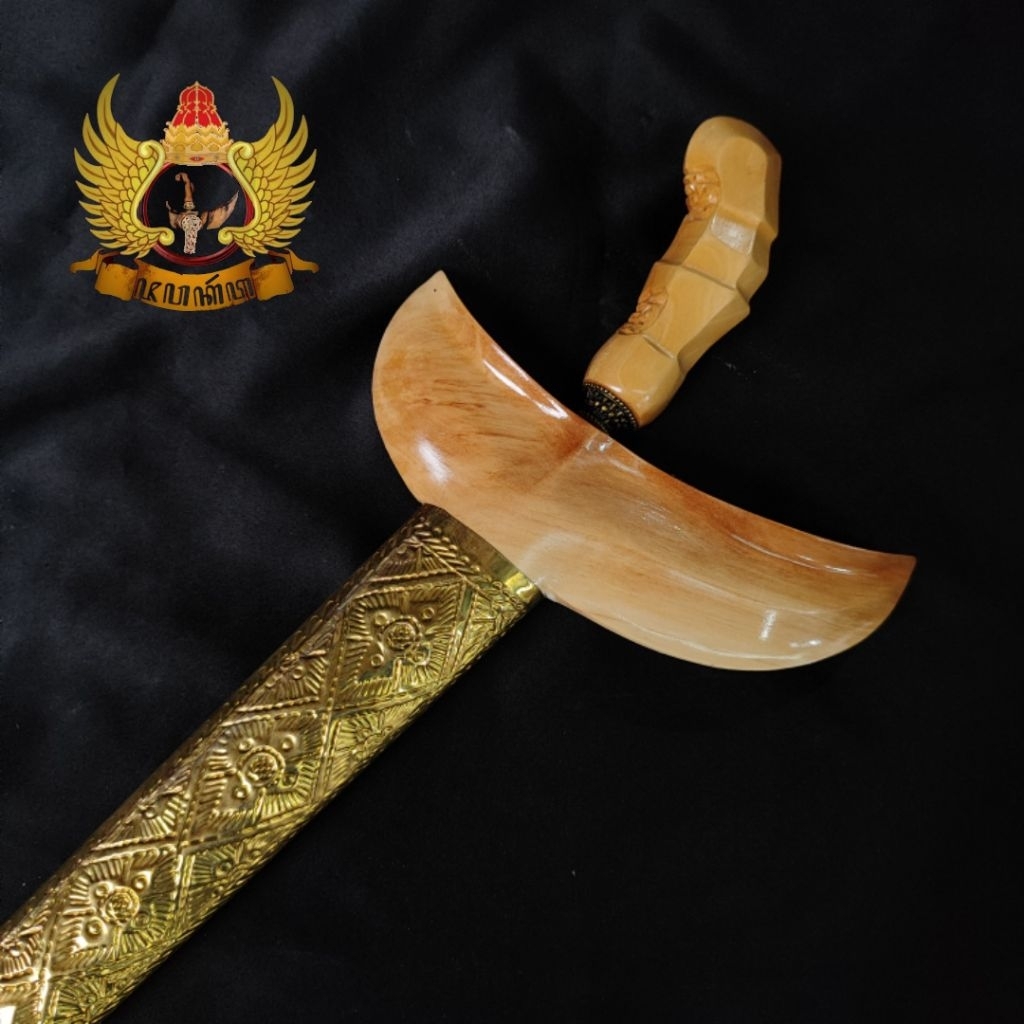 Warangka Model Wulan Tumanggal Gaya Mataram Kayu Cendana Jawa
