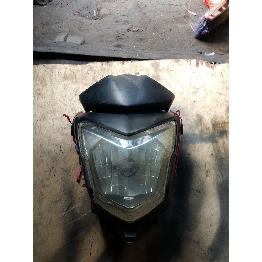 cofer batok lampu depan set reflektor CBR 150 old k15 original copotan