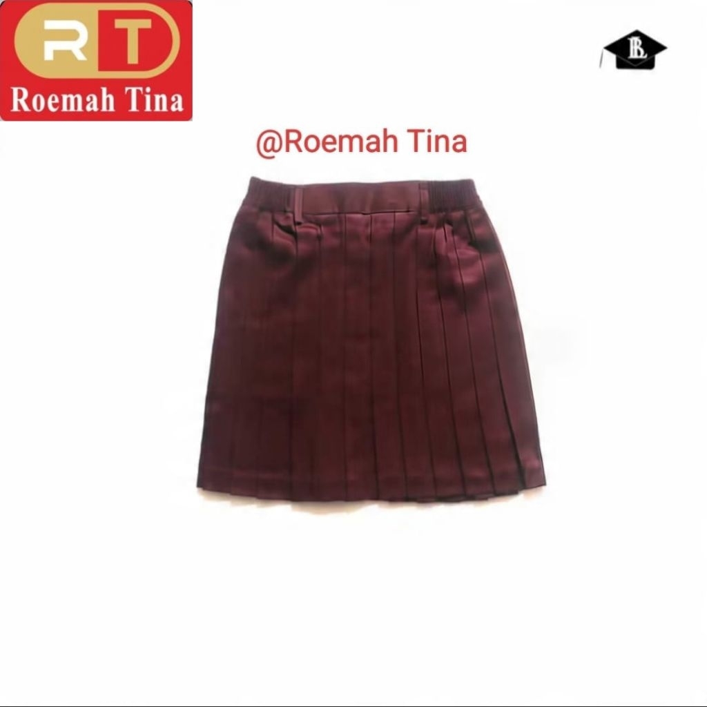 BENLY Rok Pramuka SD Pendek / Seragam Pramuka / Rok Pramuka