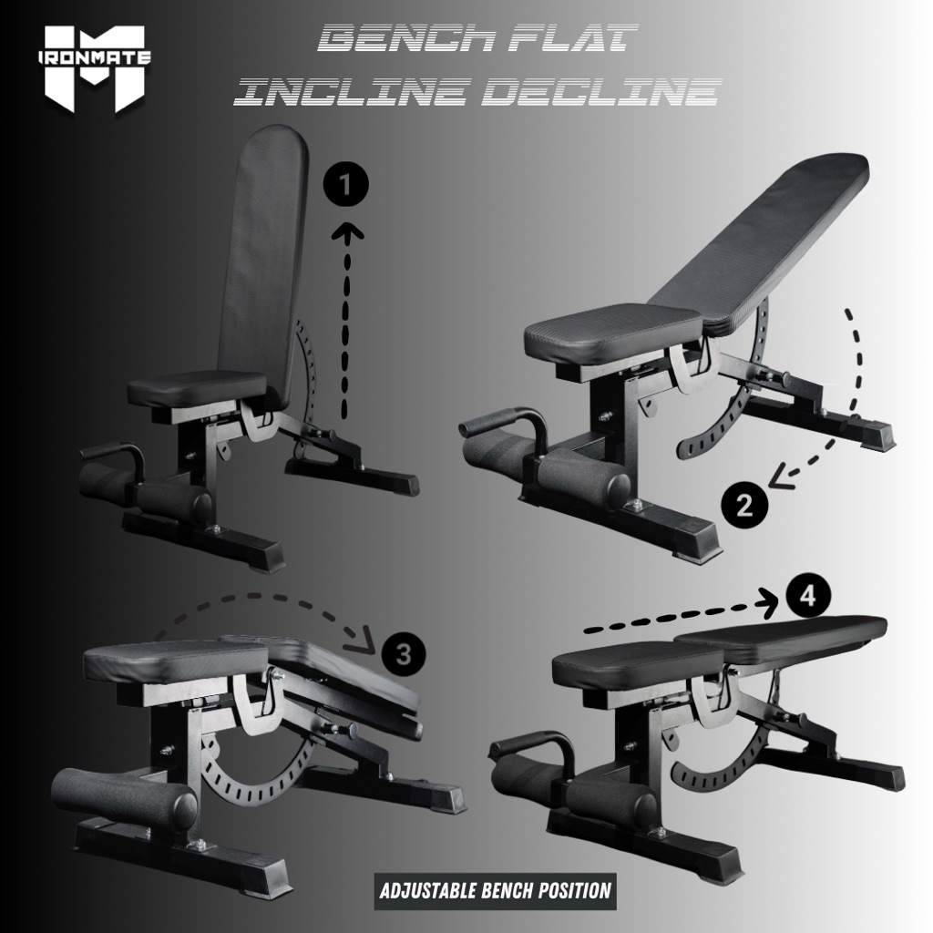 Ironmate Bench Flat Incline Decline (FID)