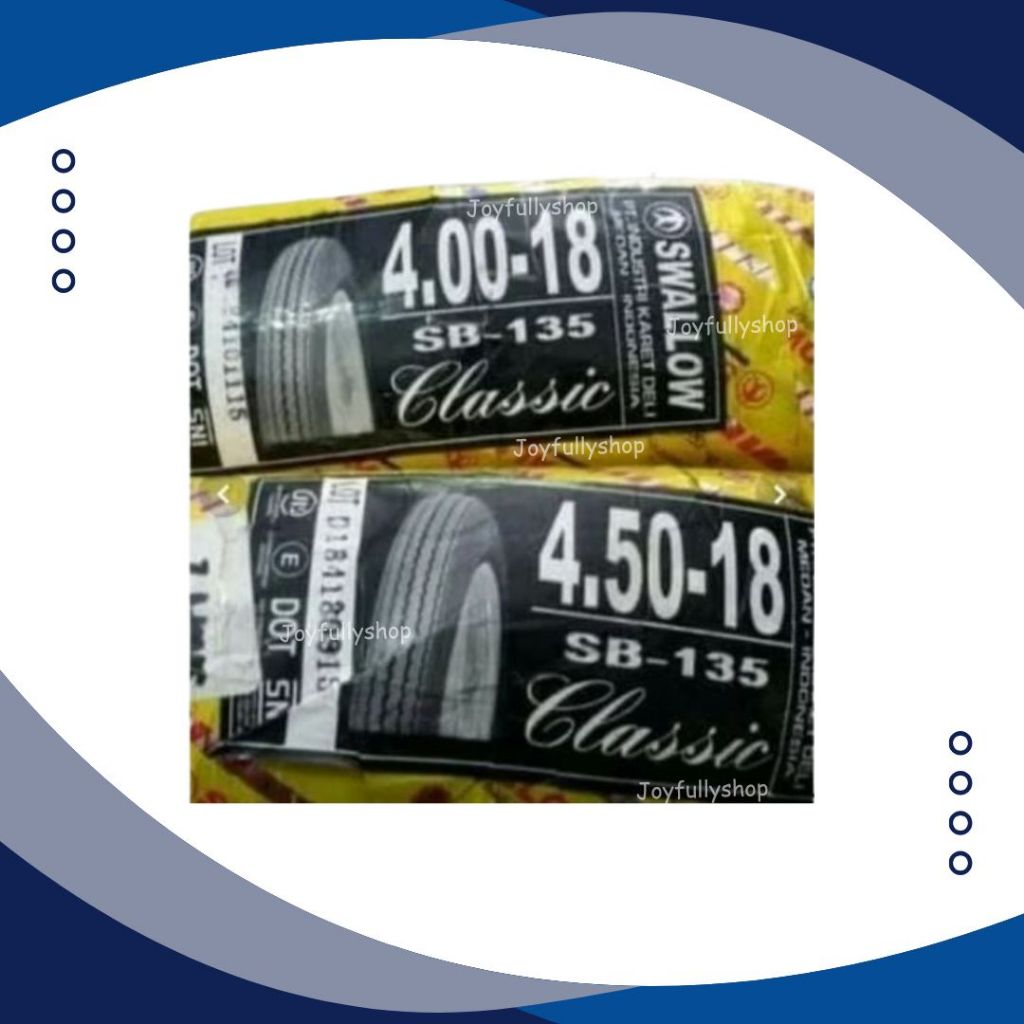 BAN LUAR SWALLOW 400-18 450-18 MOGE BATIK CLASSIC