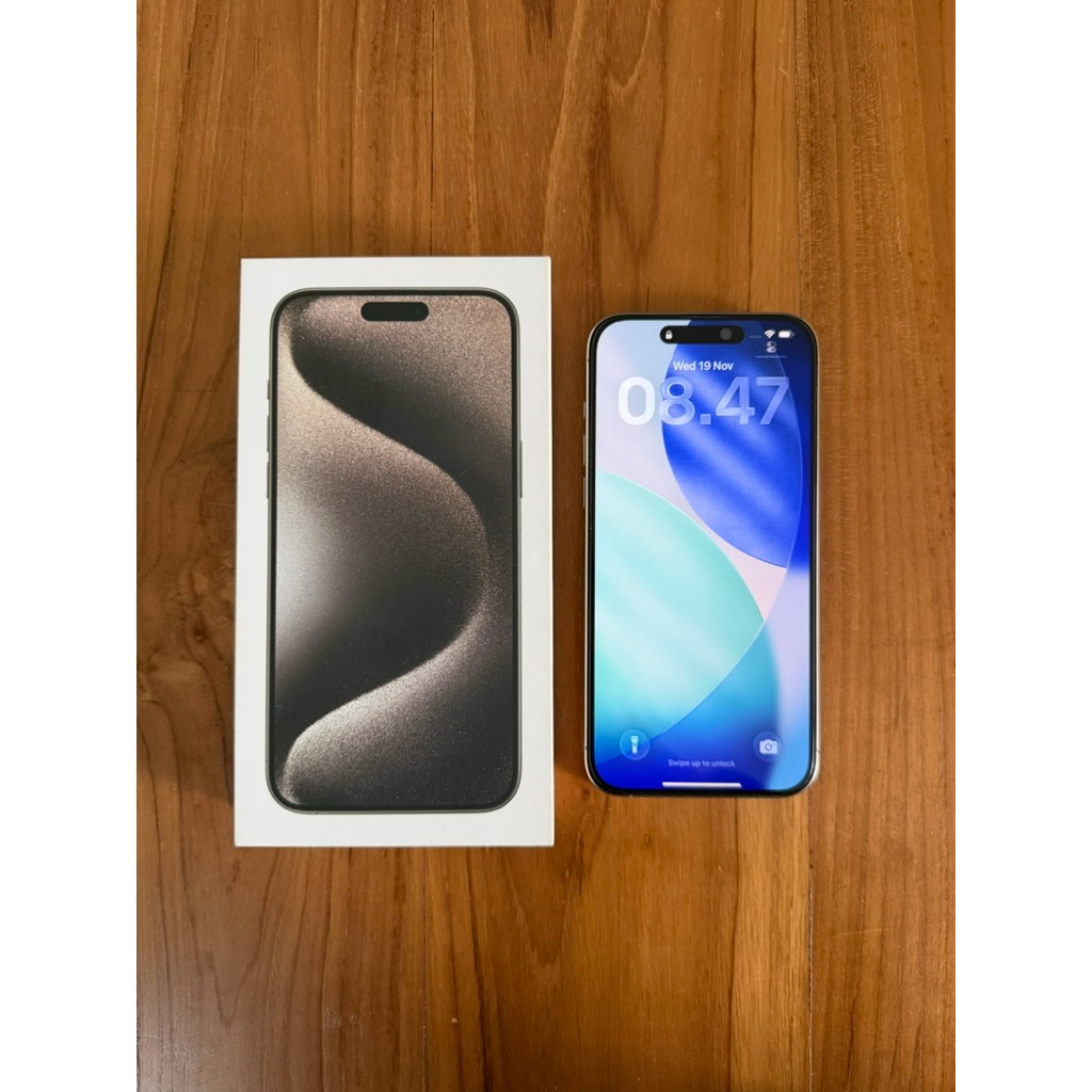 (SECOND) Iphone 15 Pro Max Natural Titanium 256 GB