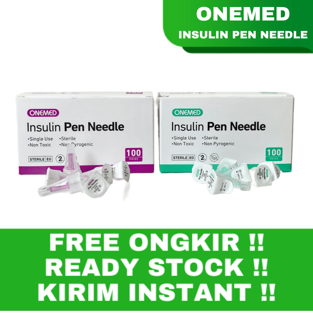 ONEMED PEN NEEDLE 31G 32G READY STOCK PER BOX