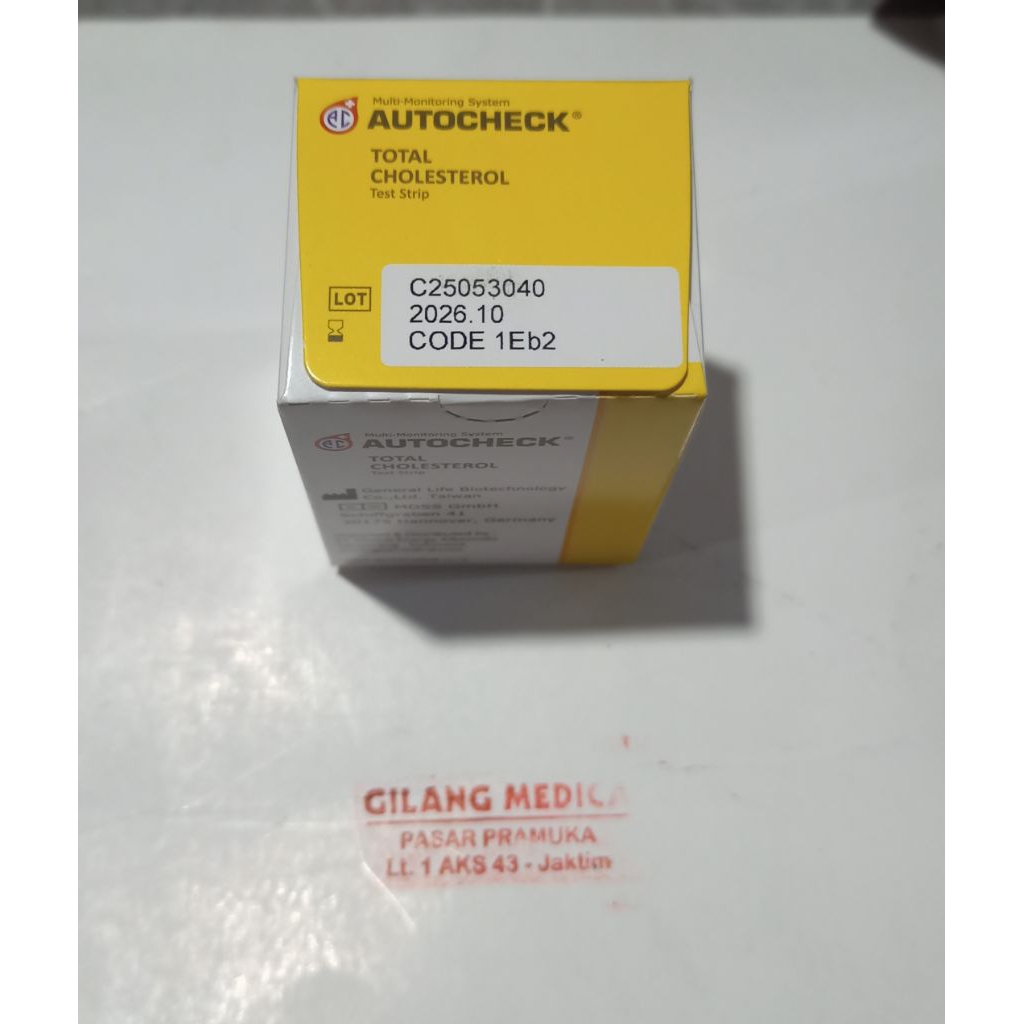 strips cholesterol auto check
