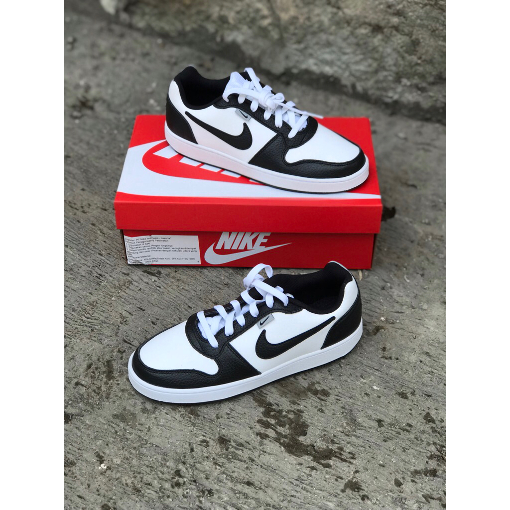 Converse dan Nike Sepatu Pria Ebernon Low - Putih [AQ1774-102]