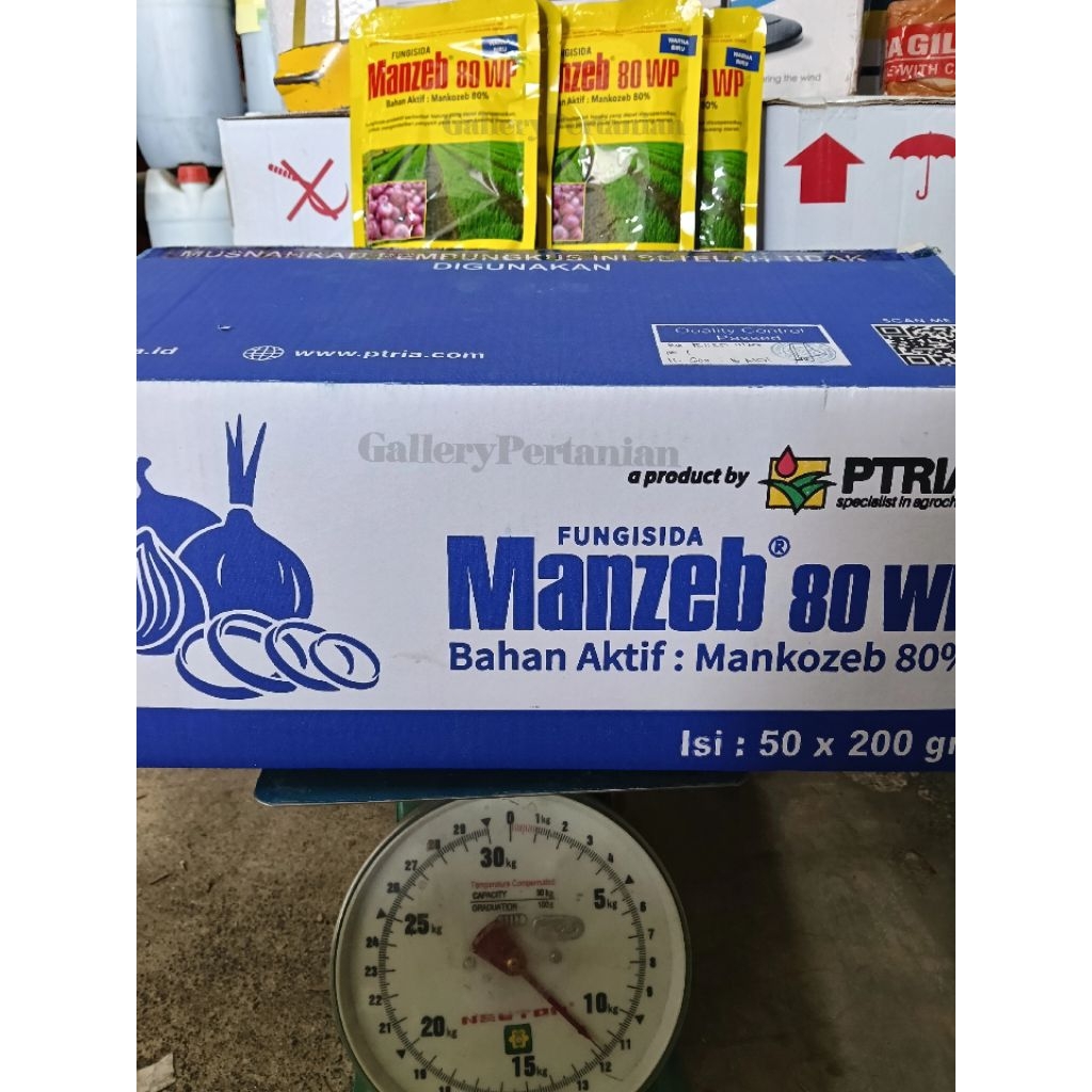 FUNGISIDA MANZEB BIRU 80WP 200GR (50BKS/BOX)