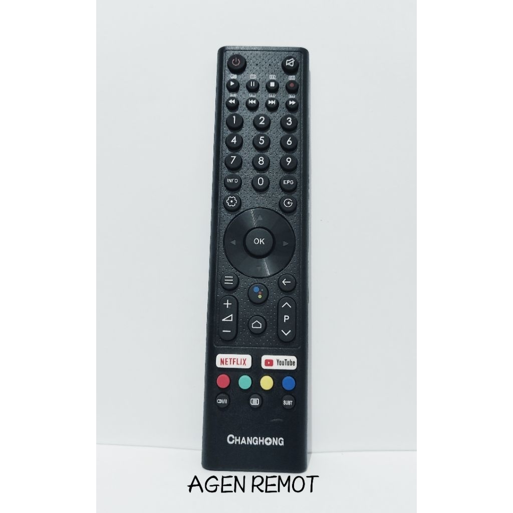 REMOT REMOTE TV CHANGHONG SMART TV LED ANDROID L32H7 L40H7 L43H7 L32H4 GRADE ORIGINAL