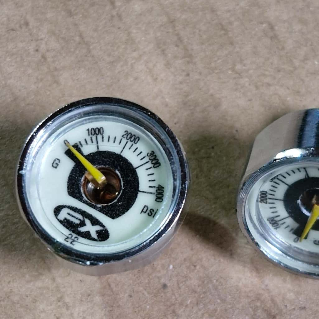 Manometer FX OD 22mm 4000 psi