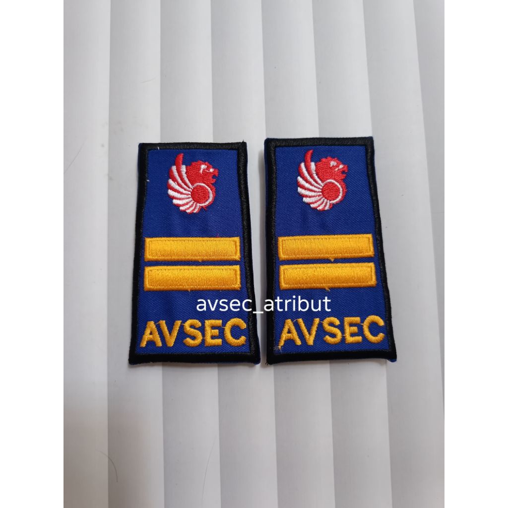 BAR/PANGKAT AVSEC LION AIR BALOK 2 KUNING
