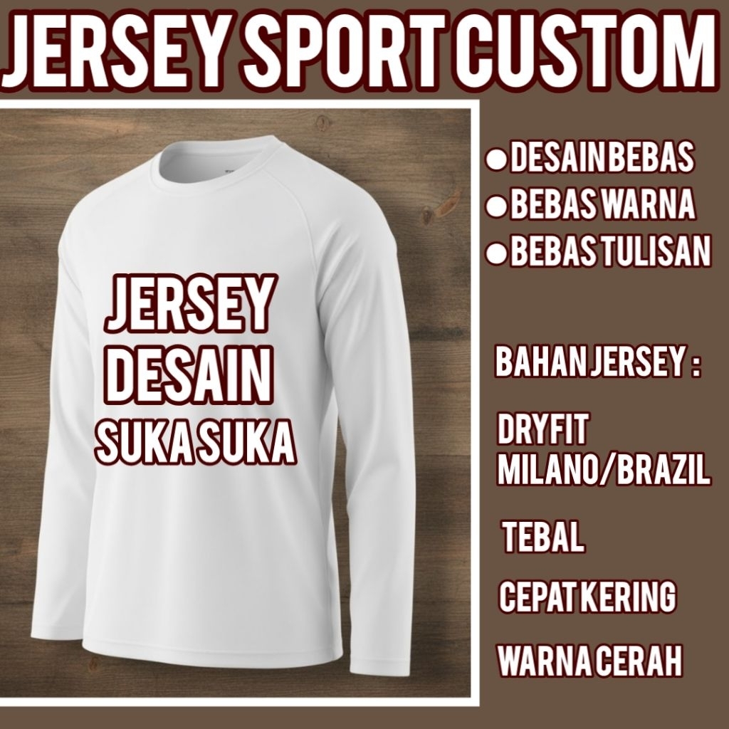 (JERSEY DESAIN SUKA SUKA) JERSEY TRAIL PREMIUM SEPEDA CROSS MTB GOWES MX CUSTOM NAMA DAN NOMOR START