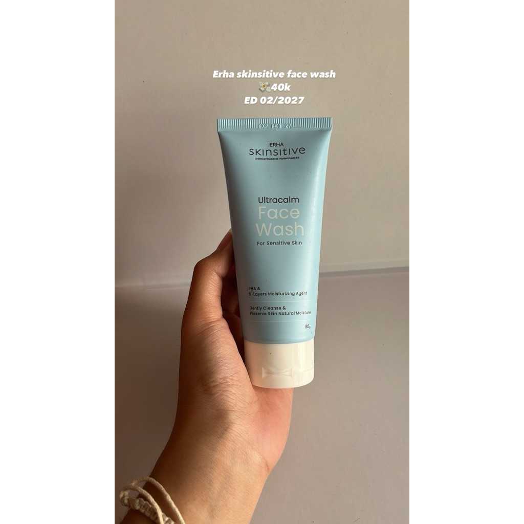 [NEW ORI SKINCARE] Erha Sensitive Skin Face Wash