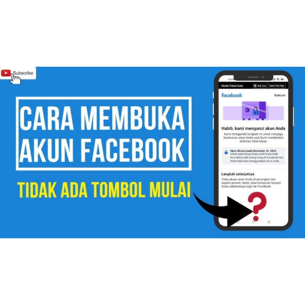 Jasa perbaikan akun facebook Semua masalah