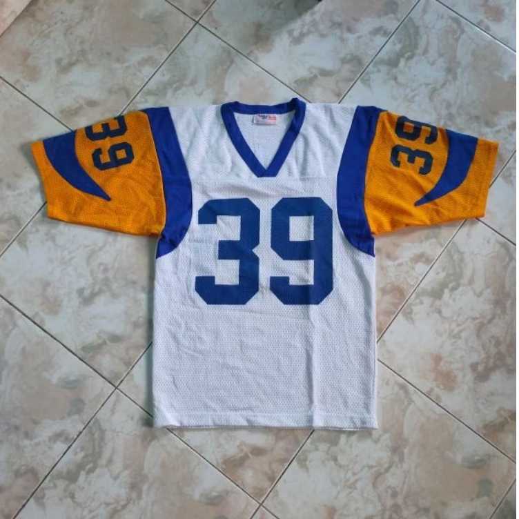 British American x Jersey NFL Los Angeles RAMs Vintage 80s/90s