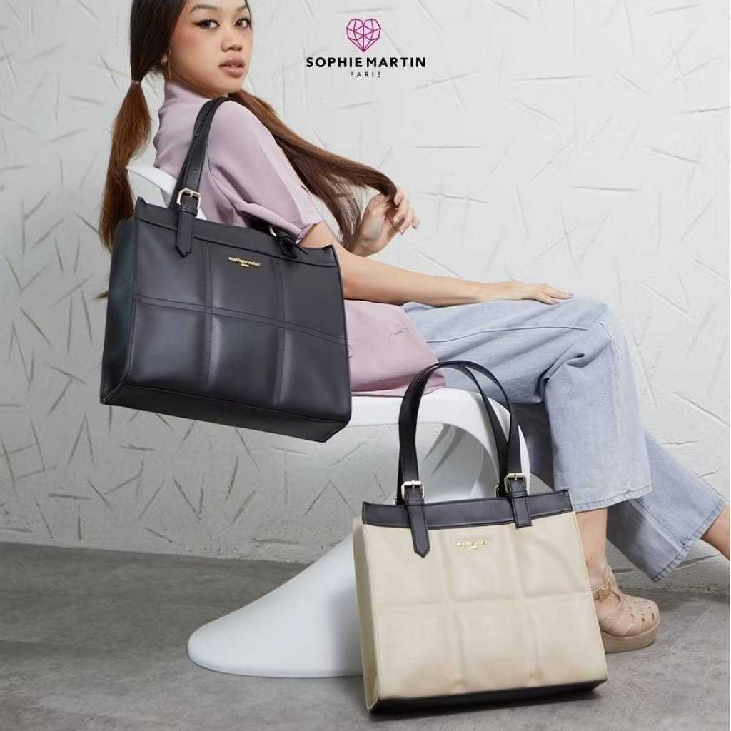 TAS SELEMPANG WANITA SOPHIE MARTIN  TAS BAHU EMMELINE PREMIUM ORI