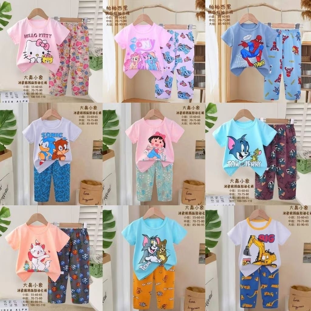 organik jijibeier piyama anak