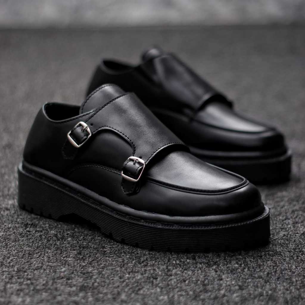 Sepatu Pria Loafers Hak Tinggi Pantofel Kerja Pria