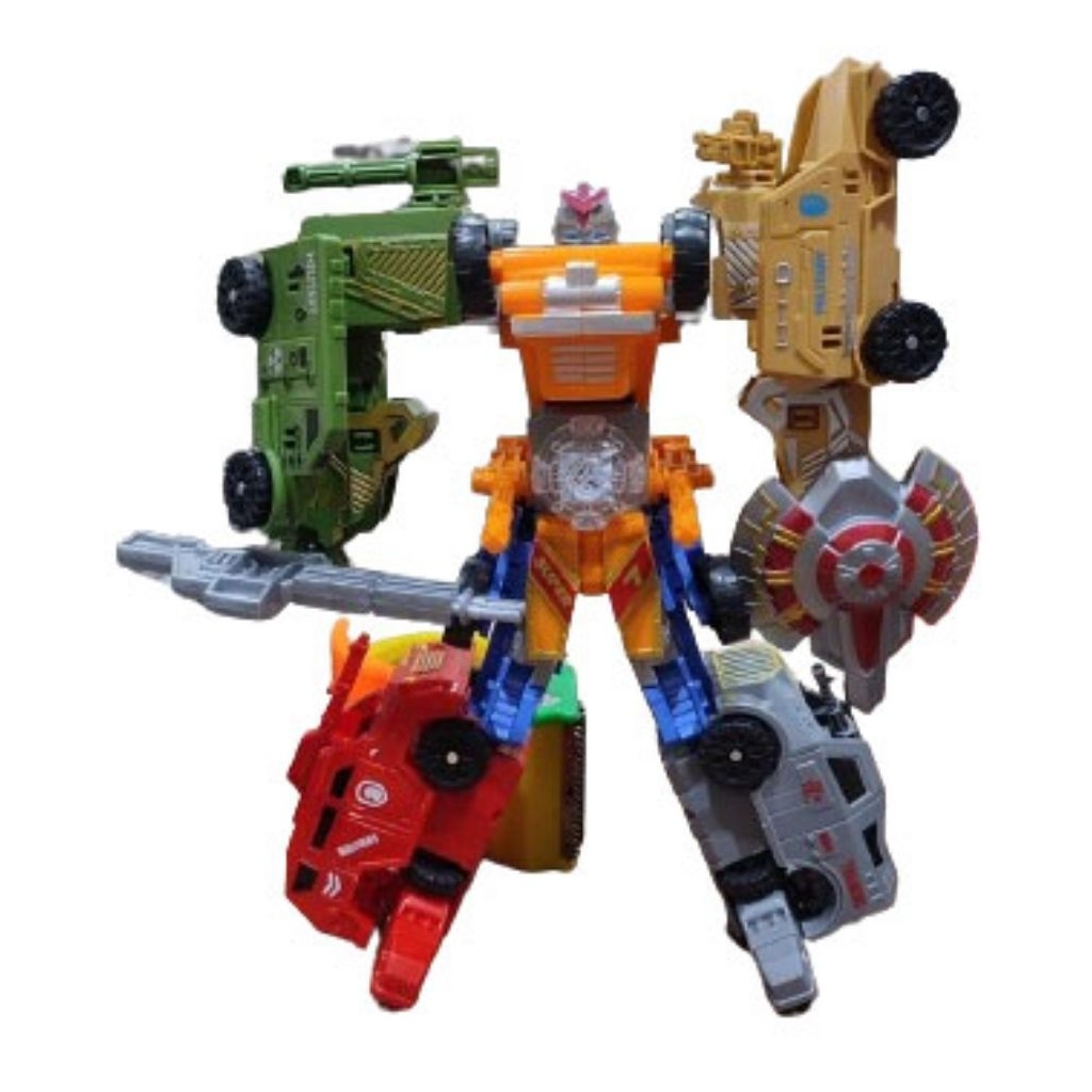 tobot giga 7 figure robot transformation fogure robot deformation figure robot power rangers combina