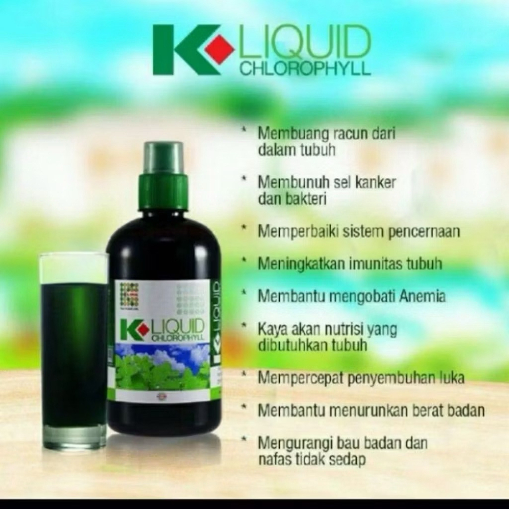 klorofil klink 500ml original/klink klorofil