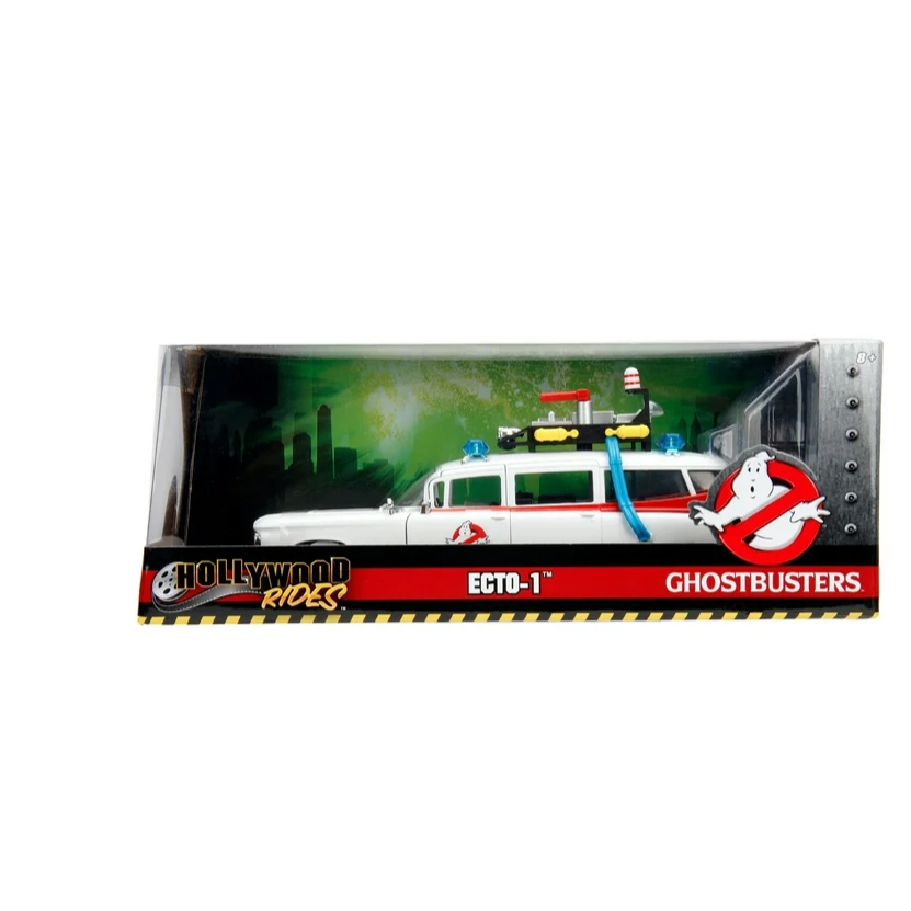 Jada Toys Ghostbusters 1:24 Ecto-1 Die-Cast Car Model Vehicles