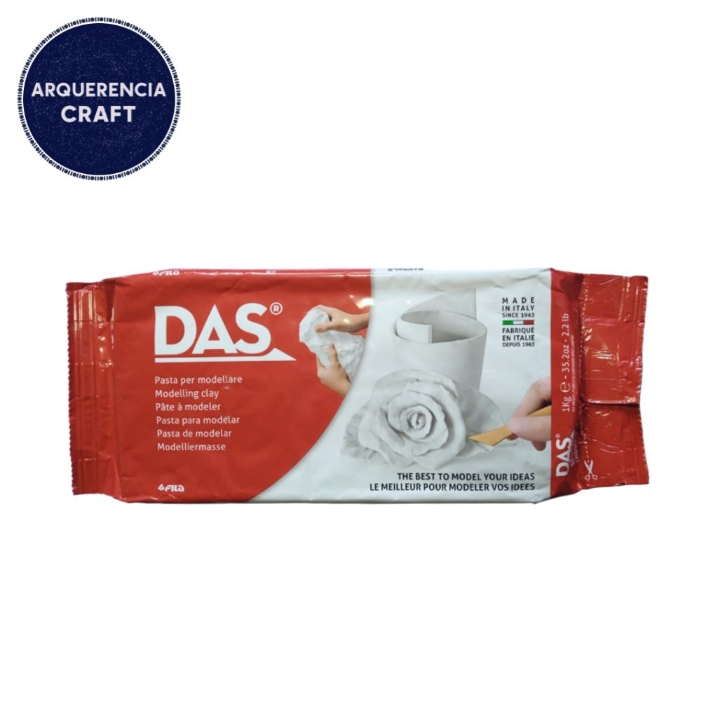Tanah Liat DAS | Clay DAS | White Modeling Clay DAS 1 KG