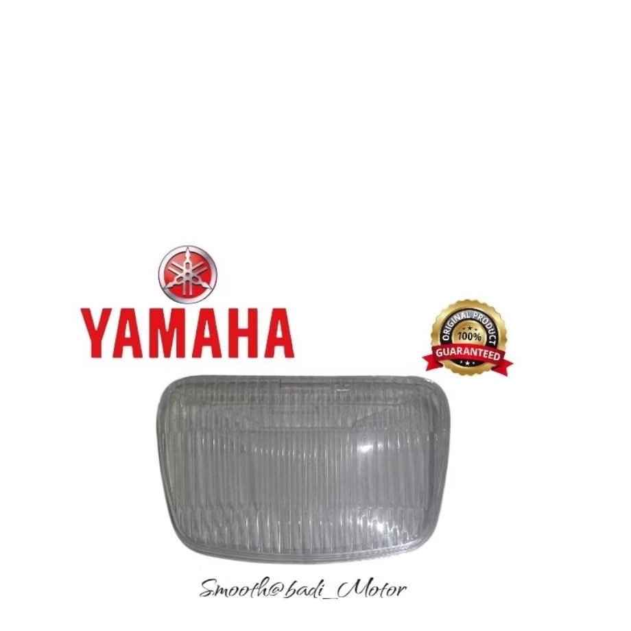 Mika lampu depan Yamaha RX King new kaca lampu reflektor RX King Oval Original